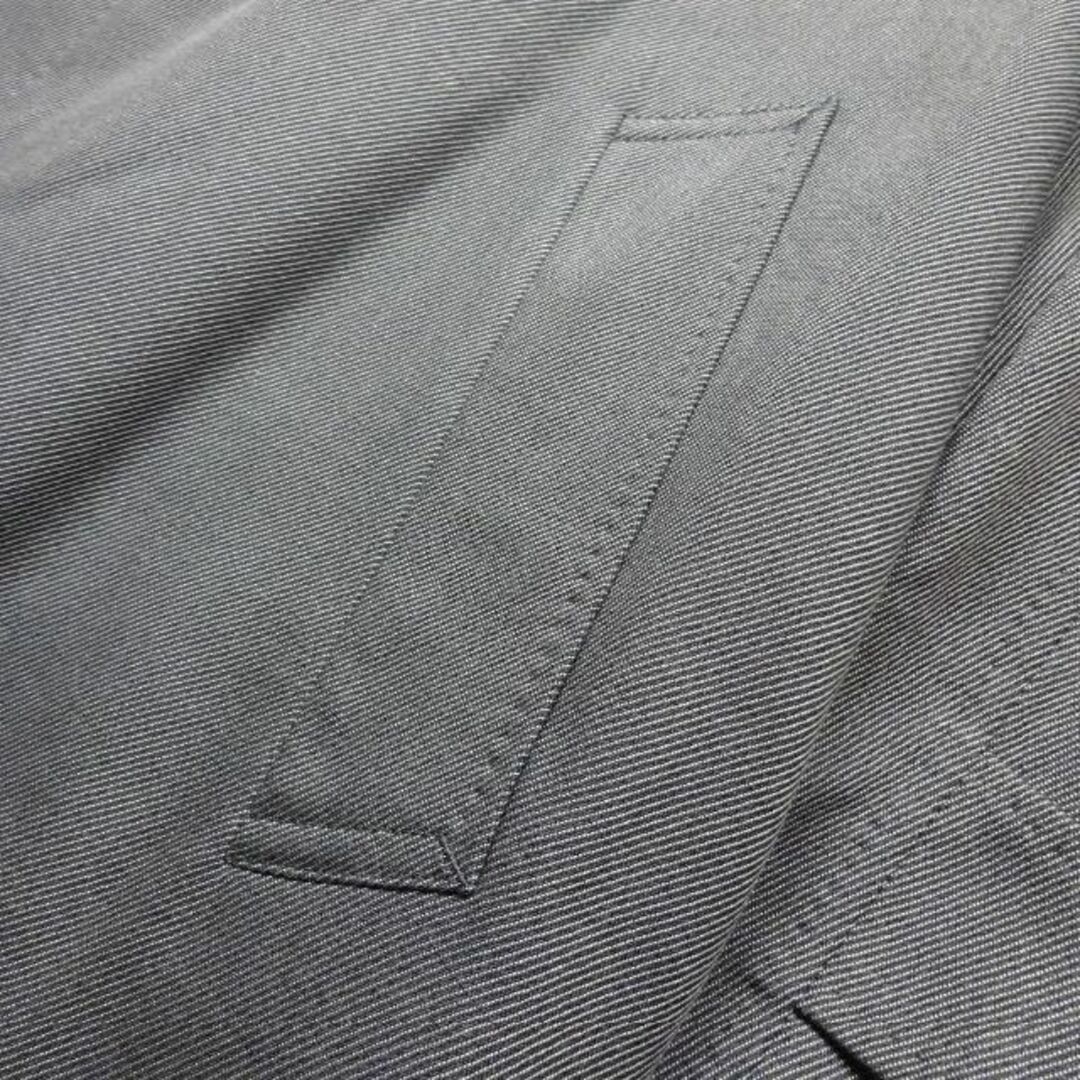H.LESSER & SONS ステンカラーコート ラグランコート シルク L