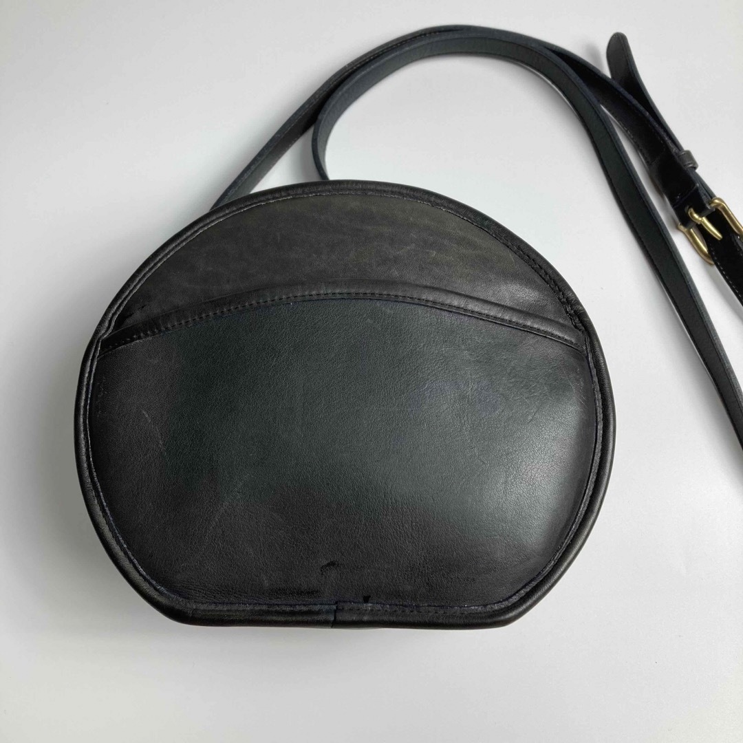 COACH オールド コーチ ショルダーバッグ 本革レザー 黒 ブラック old