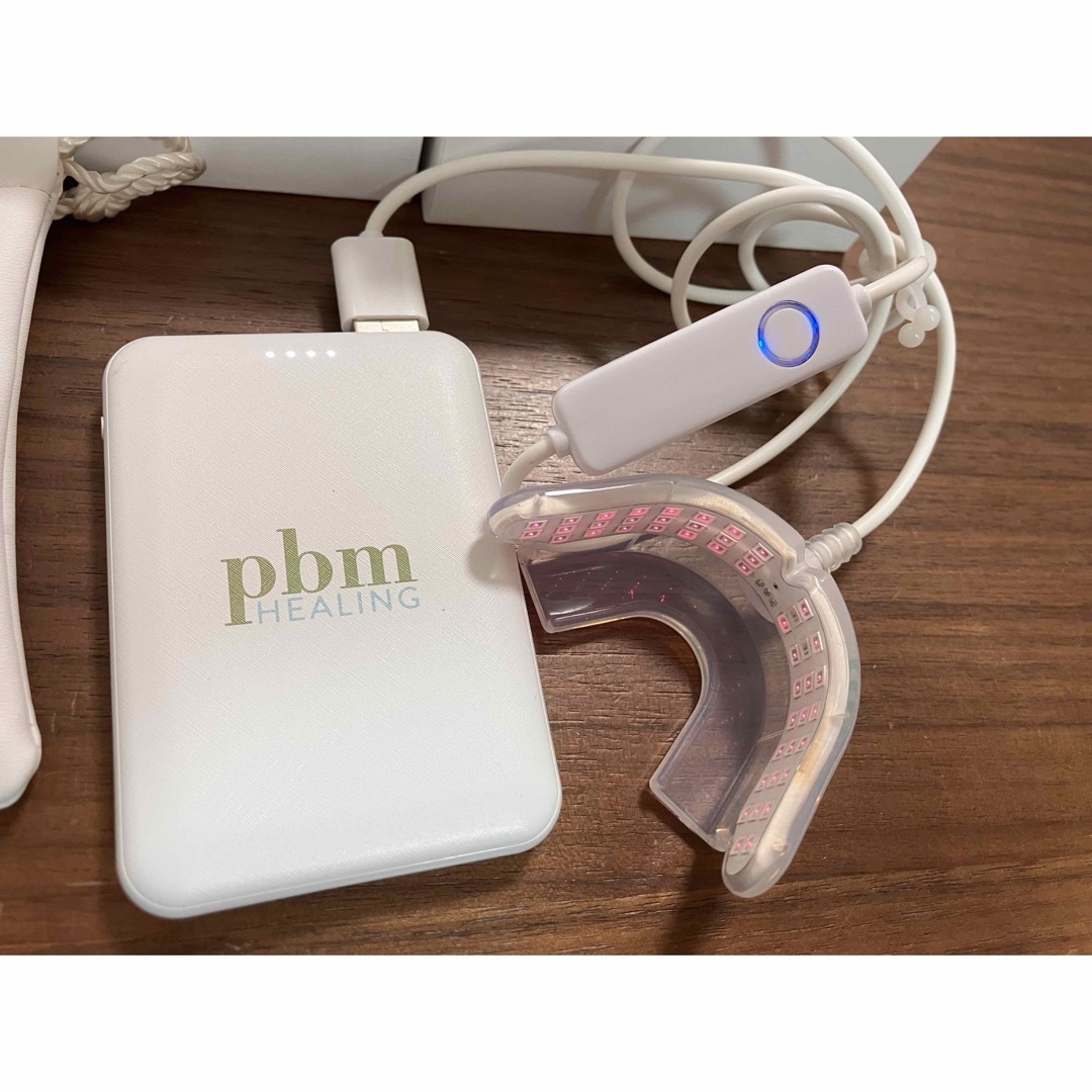 PBM healing 光加速装置 マウスピース、ワイヤー矯正用