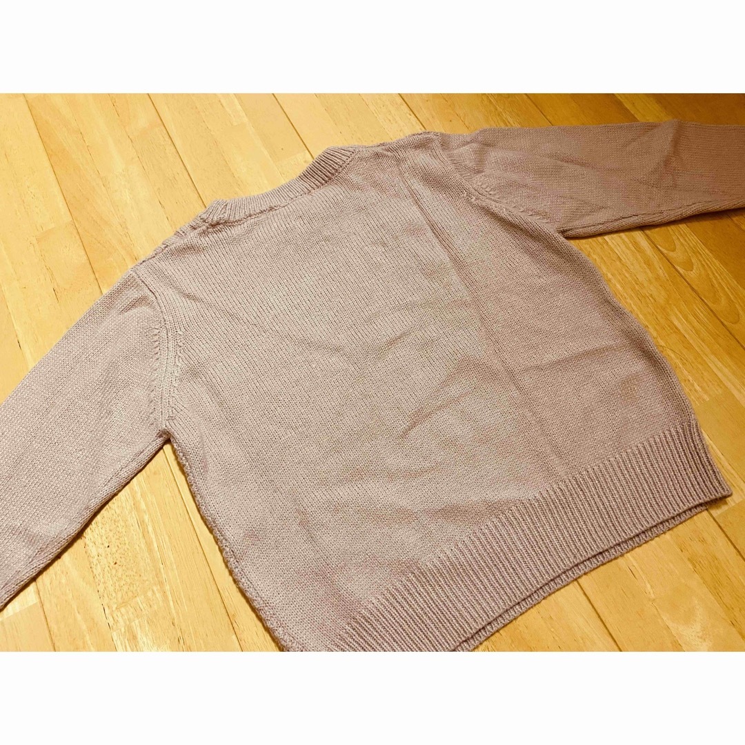 PINK-latte(ピンクラテ)の美品　ピンクラテ　ニット　140 xxs キッズ/ベビー/マタニティのキッズ服女の子用(90cm~)(ニット)の商品写真