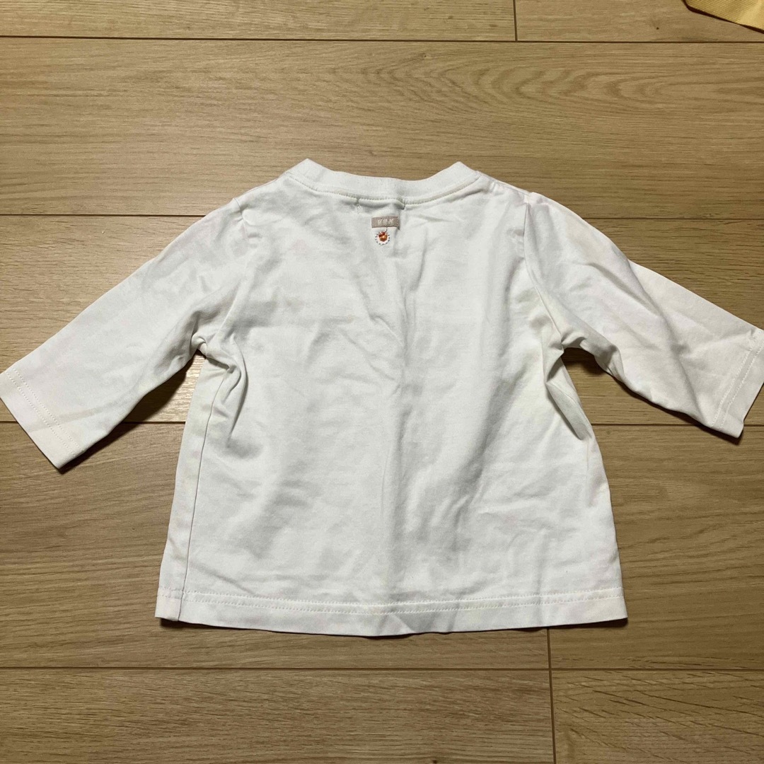 familiar(ファミリア)のファミリア　七分袖　カットソー　100 キッズ/ベビー/マタニティのキッズ服女の子用(90cm~)(Tシャツ/カットソー)の商品写真