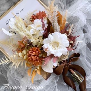 1名様限定 受注製作 No.193 クラッチブーケ 結婚式 前撮り テラコッタ 1名様限定 受注製作 No.193 クラッチブーケ 結婚式 前撮り テラコッタ