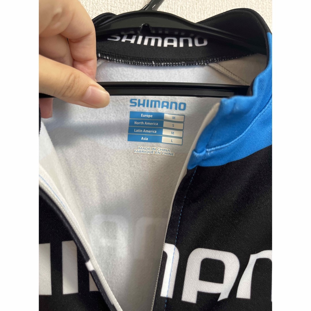 SHIMANO(シマノ)の美品　シマノ サイクルジャージ アジアサイズL スポーツ/アウトドアの自転車(ウエア)の商品写真