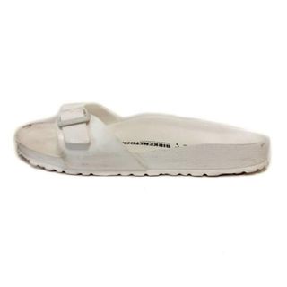 ビルケンシュトック(BIRKENSTOCK)のビルケンシュトック サンダル 38 - 白(サンダル)