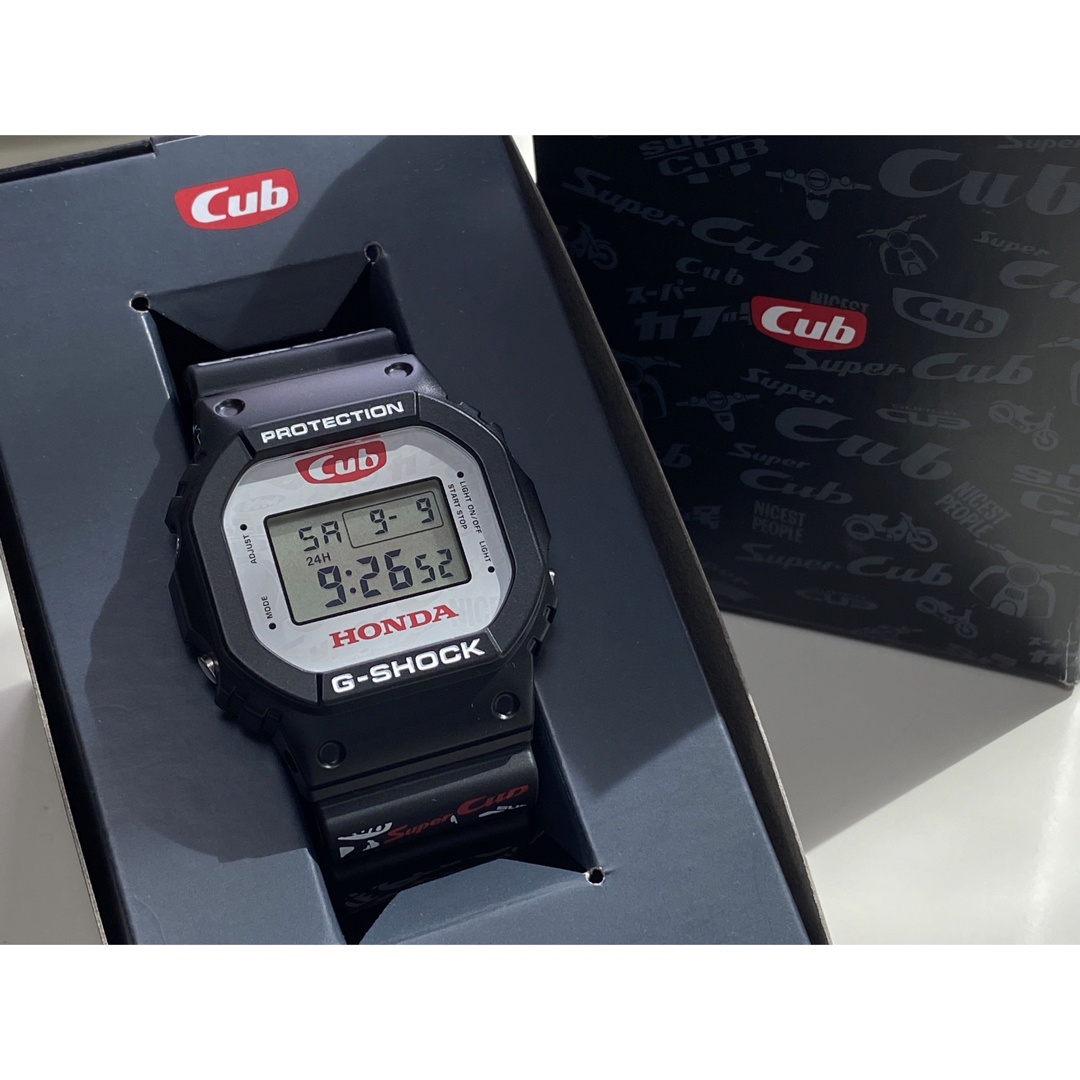 コラボ/G-SHOCK/時計/CUB/カブ/DW-5600/限定/スピード/箱付