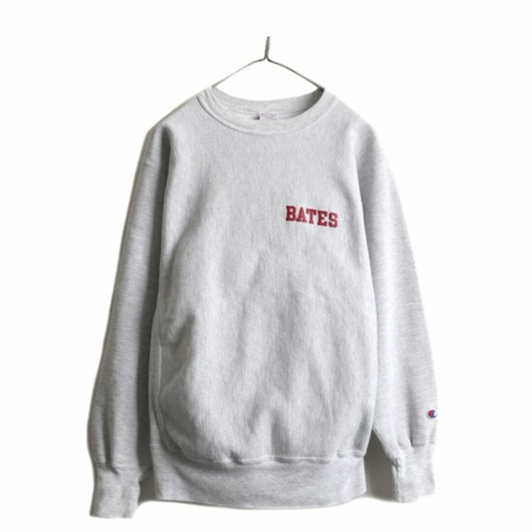 90s チャンピオン リバースウィーブ プリント スウェット メンズ L 紺