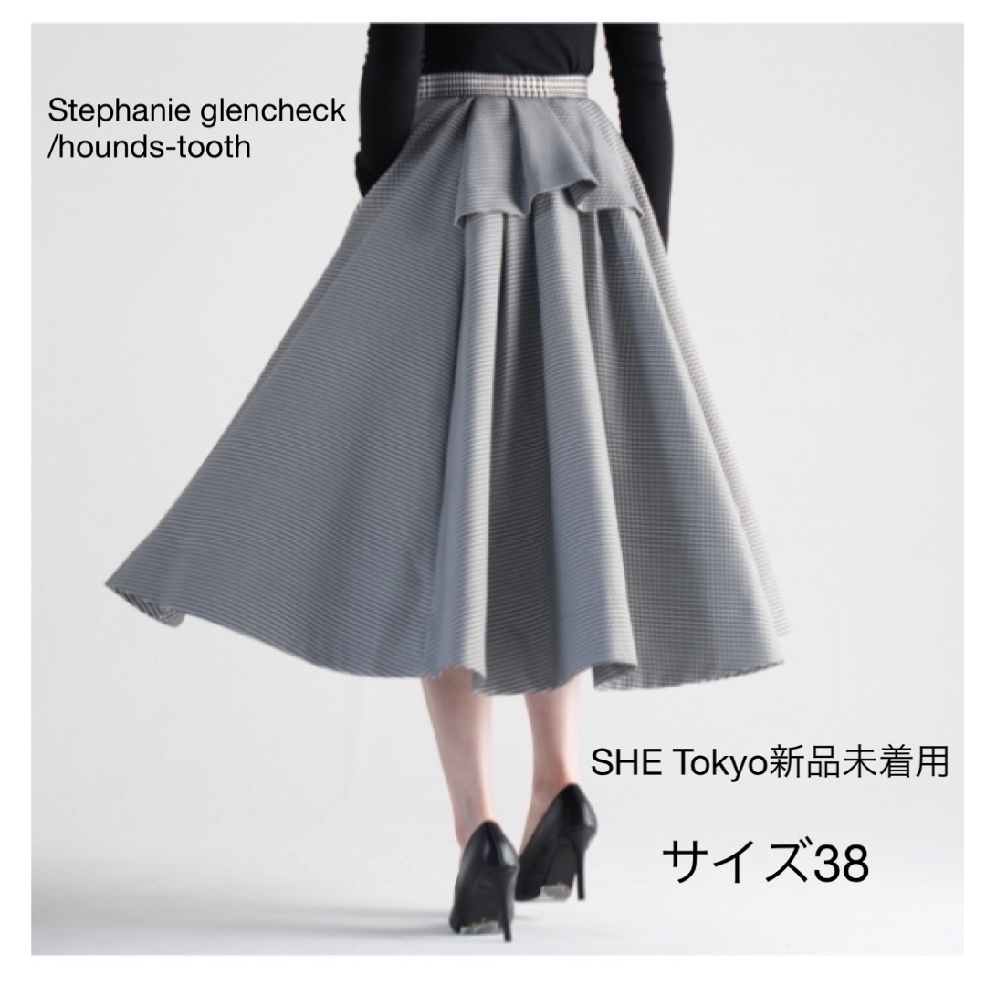 新品未着用 SHE Tokyo スカート Stephanie サイズ38の通販 by
