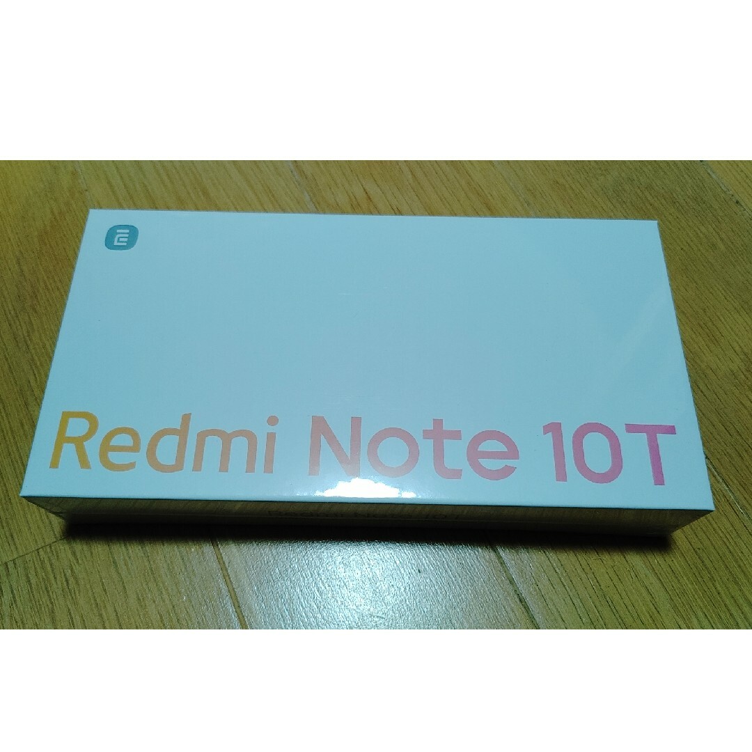 【新品未開封】Xiaomi『Redmi Note 10T』黒（4GB/64GB）