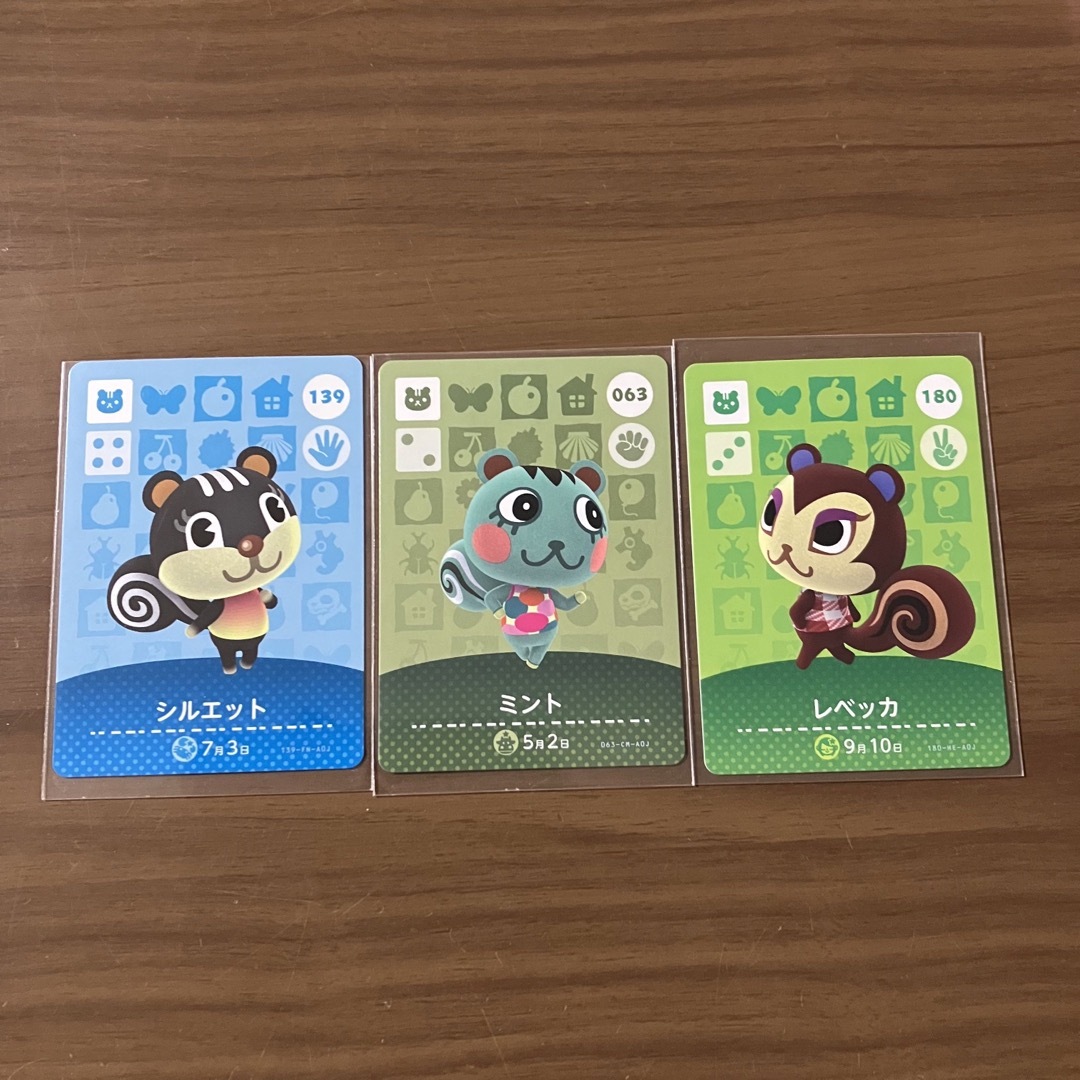 どうぶつの森 amiiboカード ミント ももこ