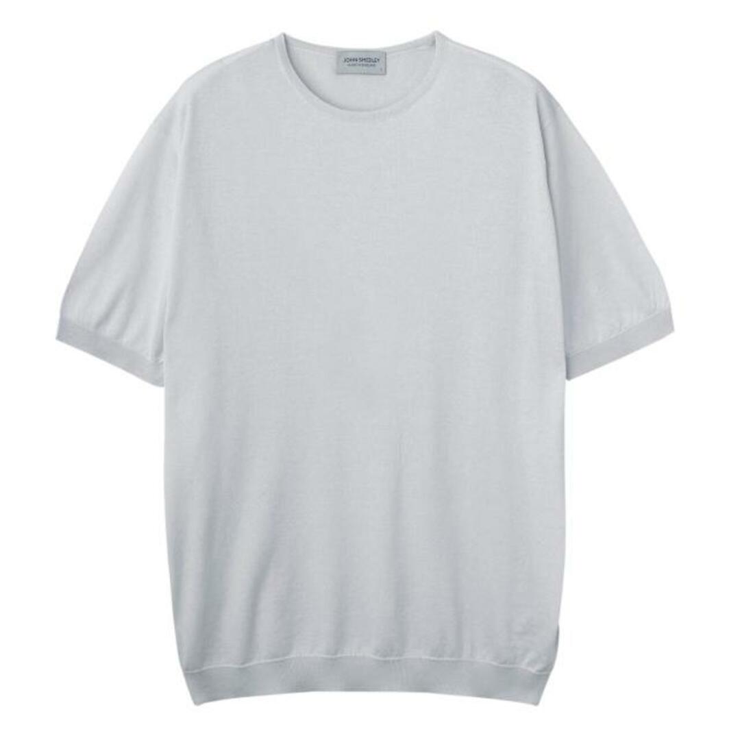 JOHN SMEDLEY ジョンスメドレー クルーネック半袖ニット/BELDEN シーアイランドコットン 30ゲージ STANDARD FIT メンズ ECRU