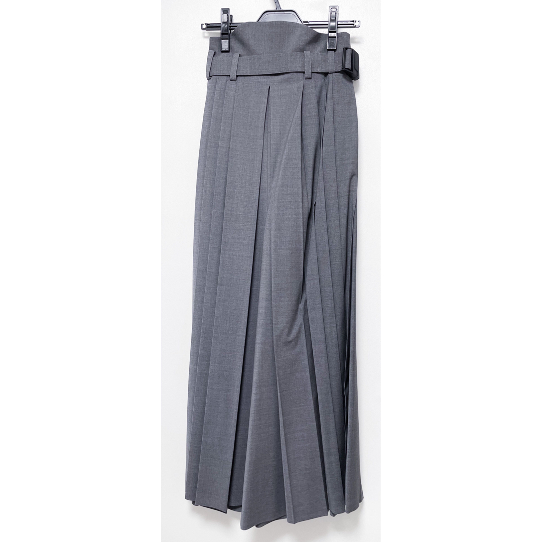 hatra ハトラ　hak pleats pants 22FW gray グレー