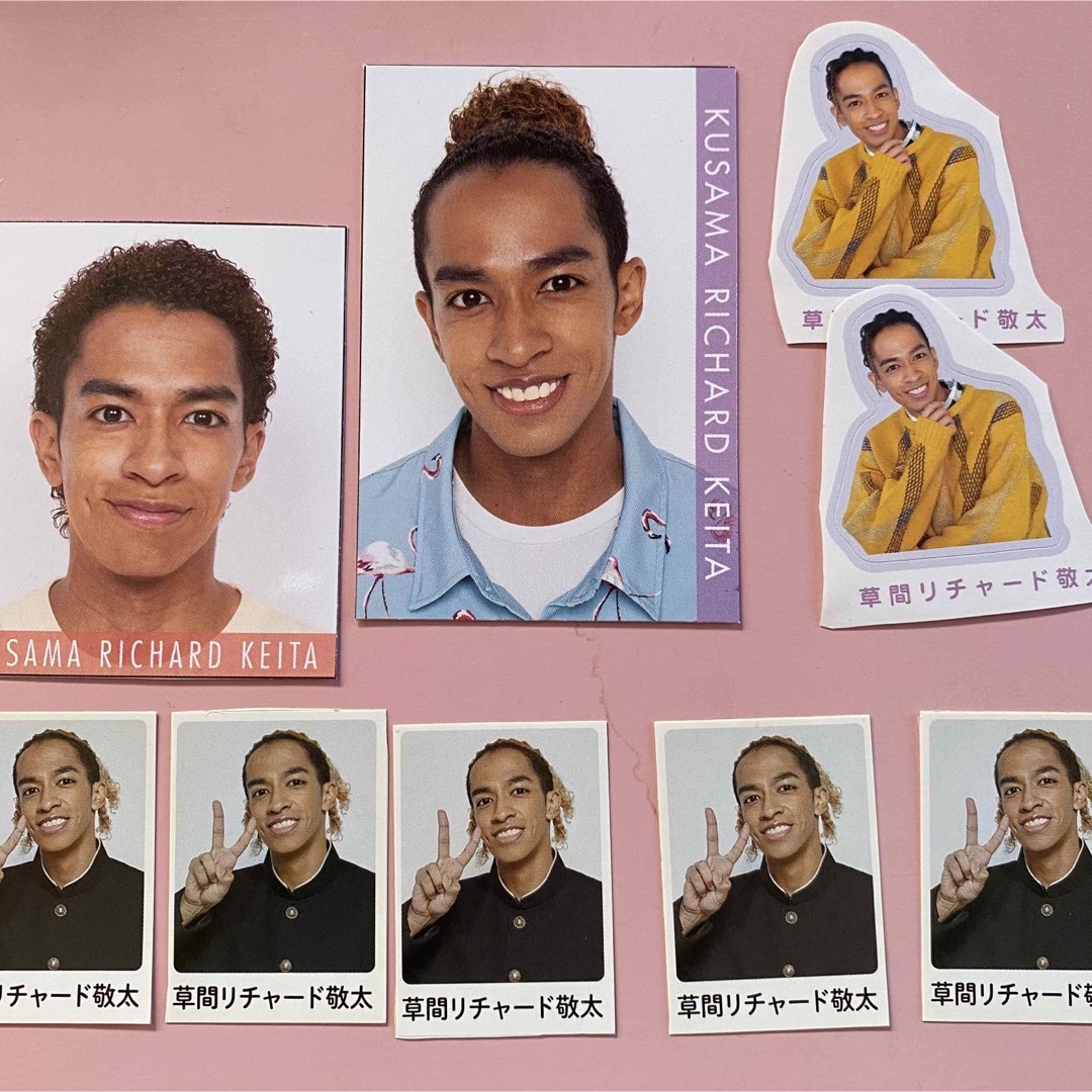 ジャニーズJr.(ジャニーズジュニア)の草間リチャード敬太 デタカシールセット エンタメ/ホビーのタレントグッズ(アイドルグッズ)の商品写真