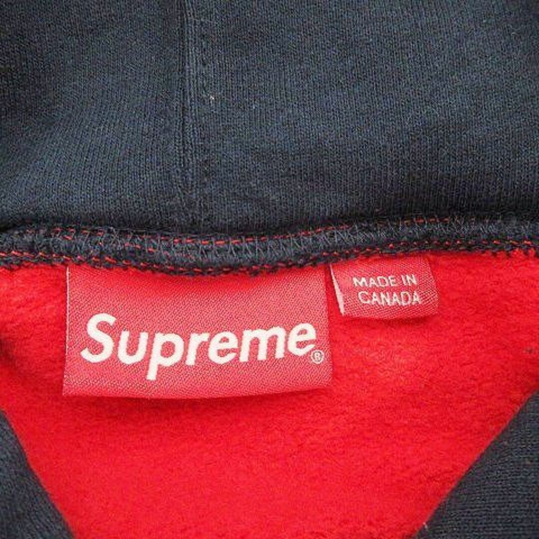 SUPREME 19ss Sロゴ パーカー フーディー M 赤 青 緑 ■U90 5