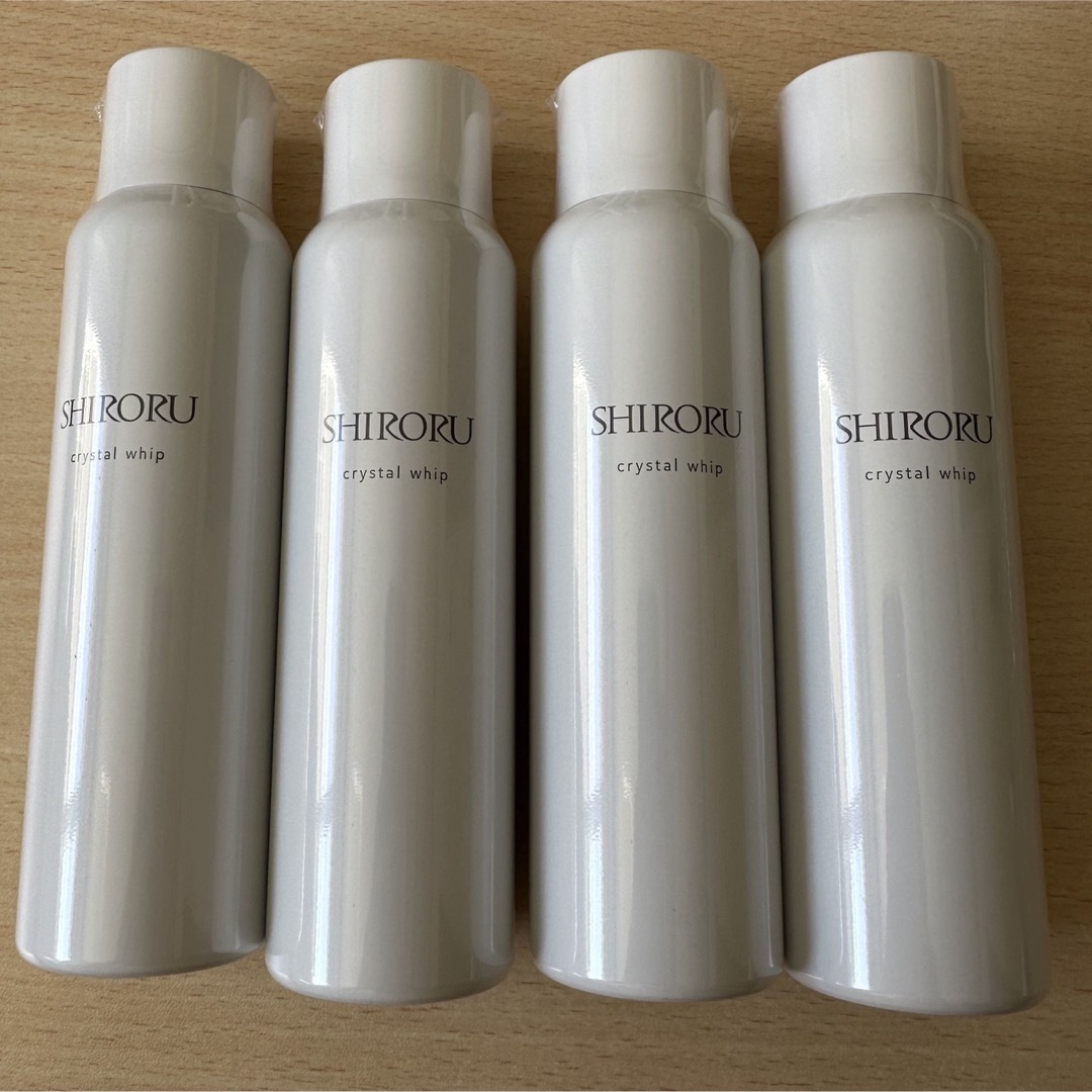SHIRORU クリスタルホイップ 4本 - 洗顔料 SHIRORU クリスタルホイップ 4本 - 洗顔料
