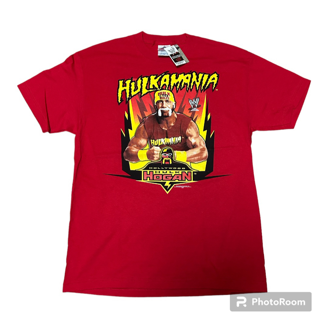 ヴィンテージレア 00s WWE ハルクホーガン フォト Tシャツ HULKAMANIA