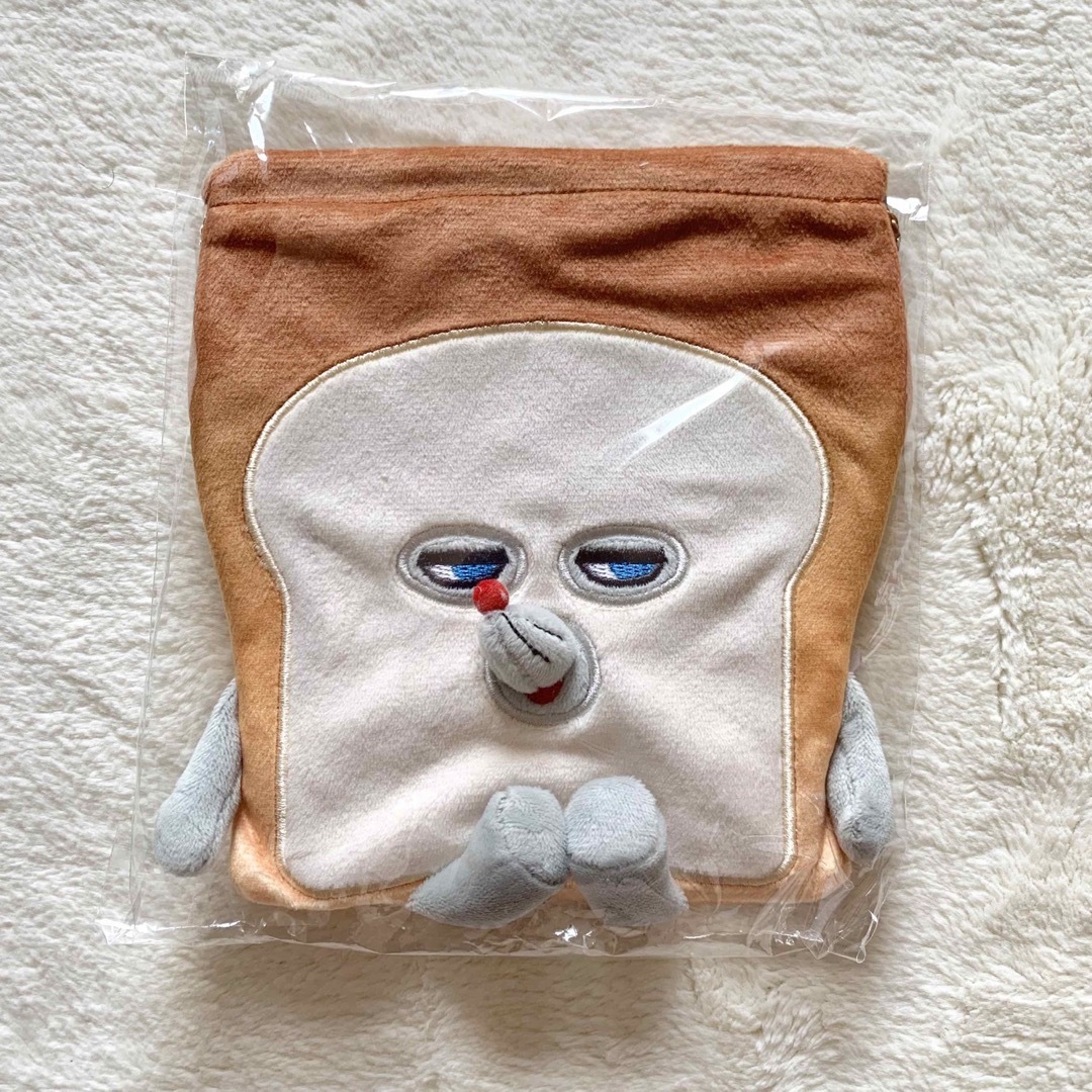 パンどろぼう　巾着 エンタメ/ホビーのおもちゃ/ぬいぐるみ(キャラクターグッズ)の商品写真