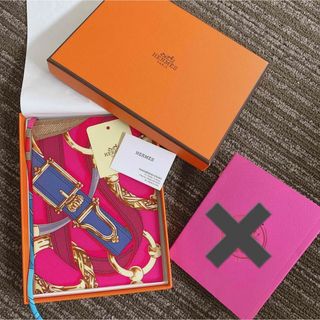 【新品】1点もの HERMES シルクノート 送料無料