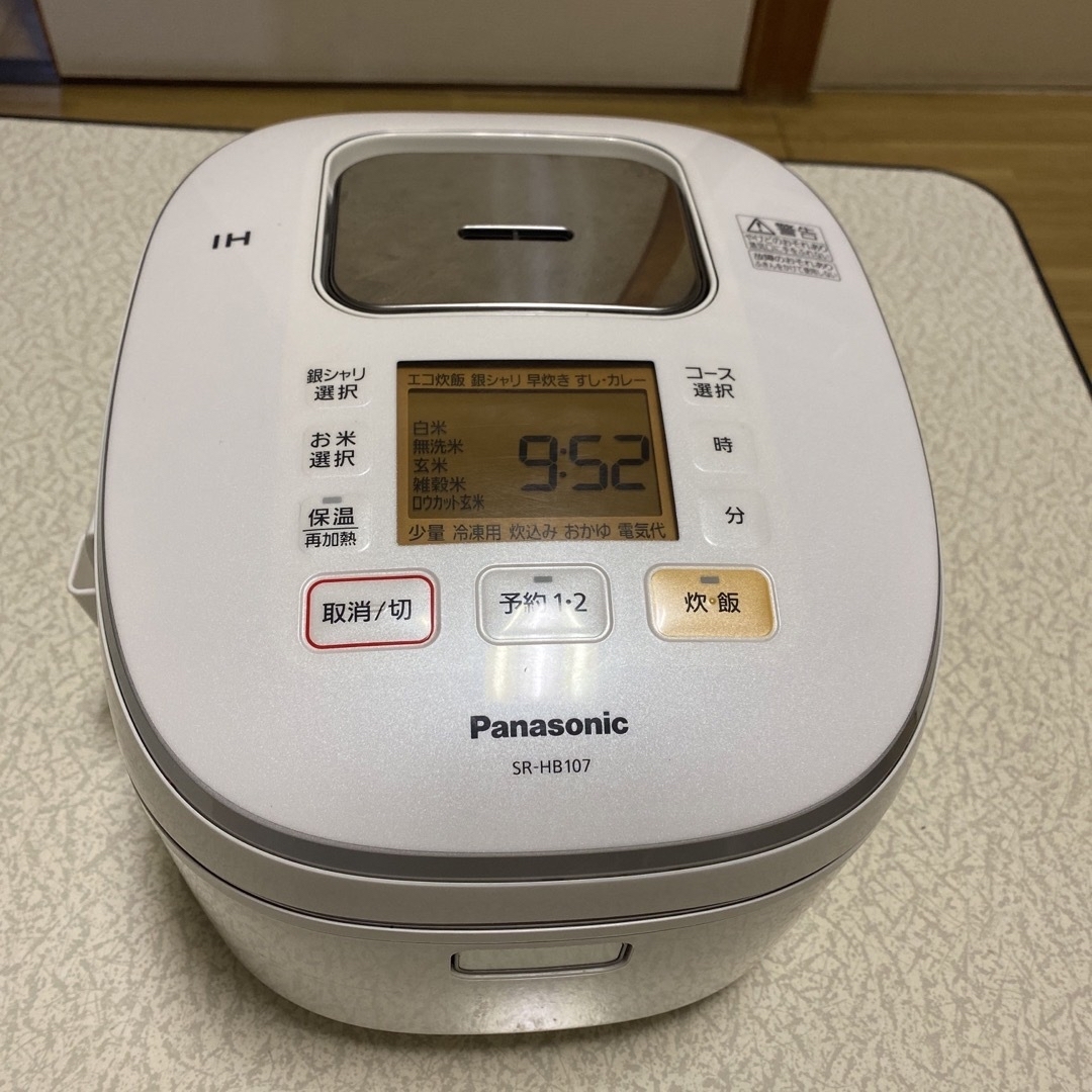 Panasonic パナソニックIH炊飯器SR-HB107の通販 by AK's shop｜パナソニックならラクマ