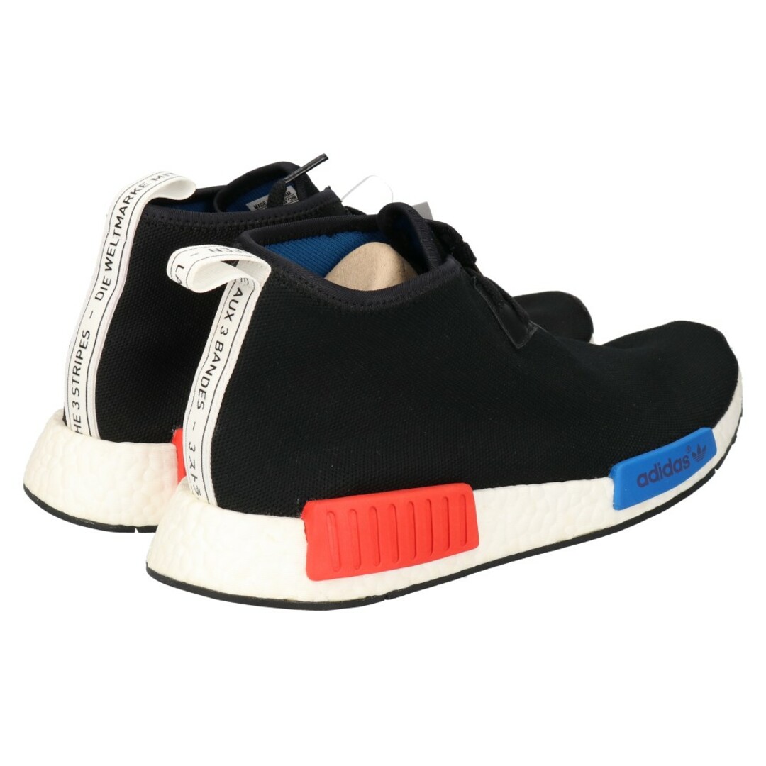 adidas アディダス NMD CHUKKA エヌエムディー チャカ ミドルカットスニーカーシューズ ブラック US9.5 S79148