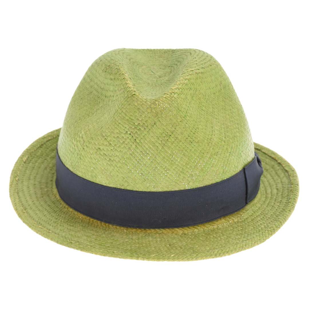 Borsalino ボルサリーノ PAGLIA パグリア 中折れストローハット グリーン-