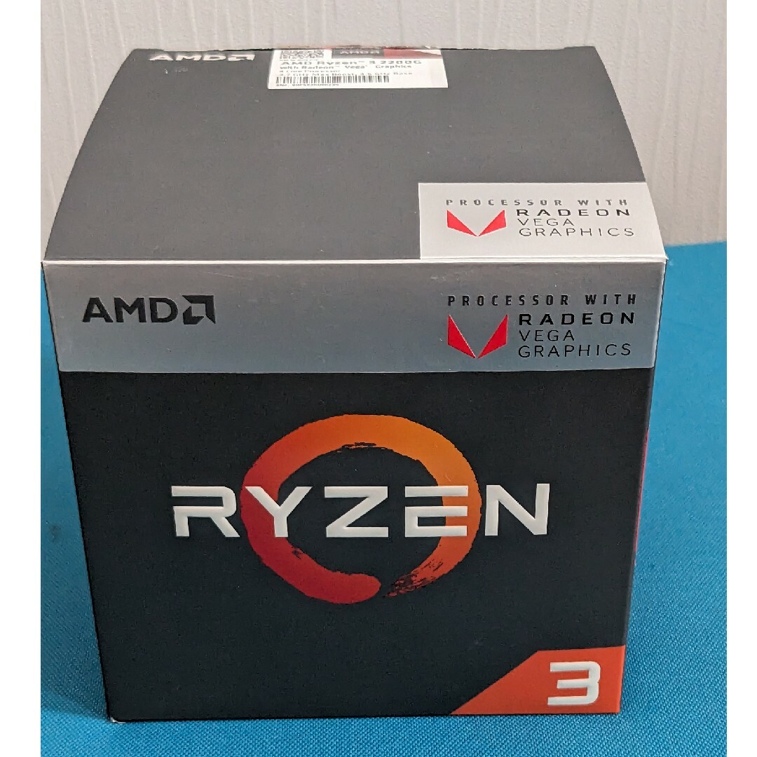 AMD(エーエムディー)のAMD Ryzen 3 2200G BOX スマホ/家電/カメラのPC/タブレット(PCパーツ)の商品写真