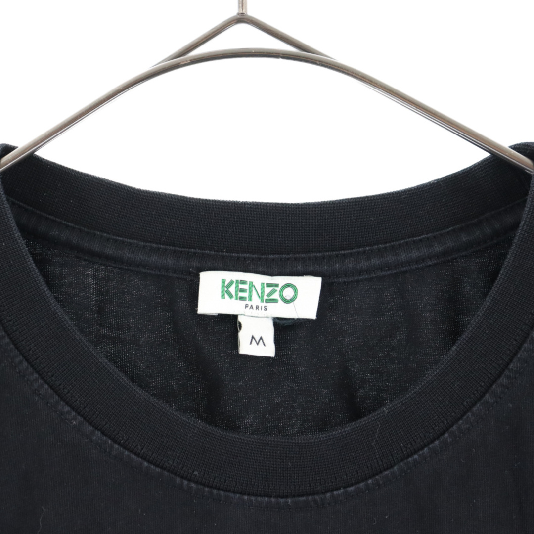 KENZO ケンゾー EYE PRINT TEE アイプリント コットン半袖Tシャツ カットソー ブラック F565TS0494YE