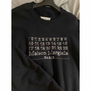 マルタンマルジェラ(Maison Martin Margiela)のmaison margiela スウェット　ネイビー(スウェット)