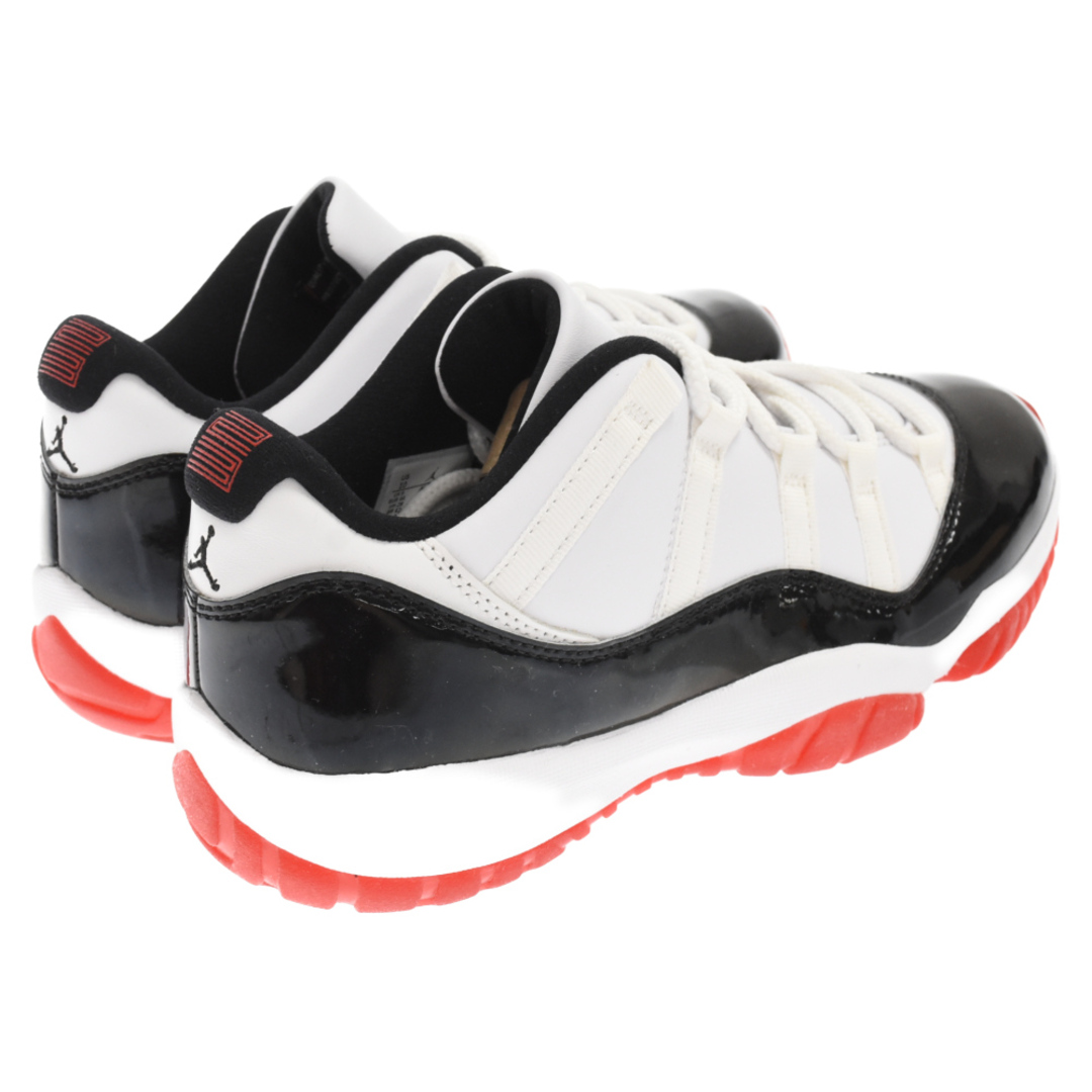 NIKE ナイキ AIR JORDAN 11 RETRO LOW エアジョーダン11 ホワイトブレッド ローカットスニーカーシューズ ブラック/レッド US10 AV2187-160