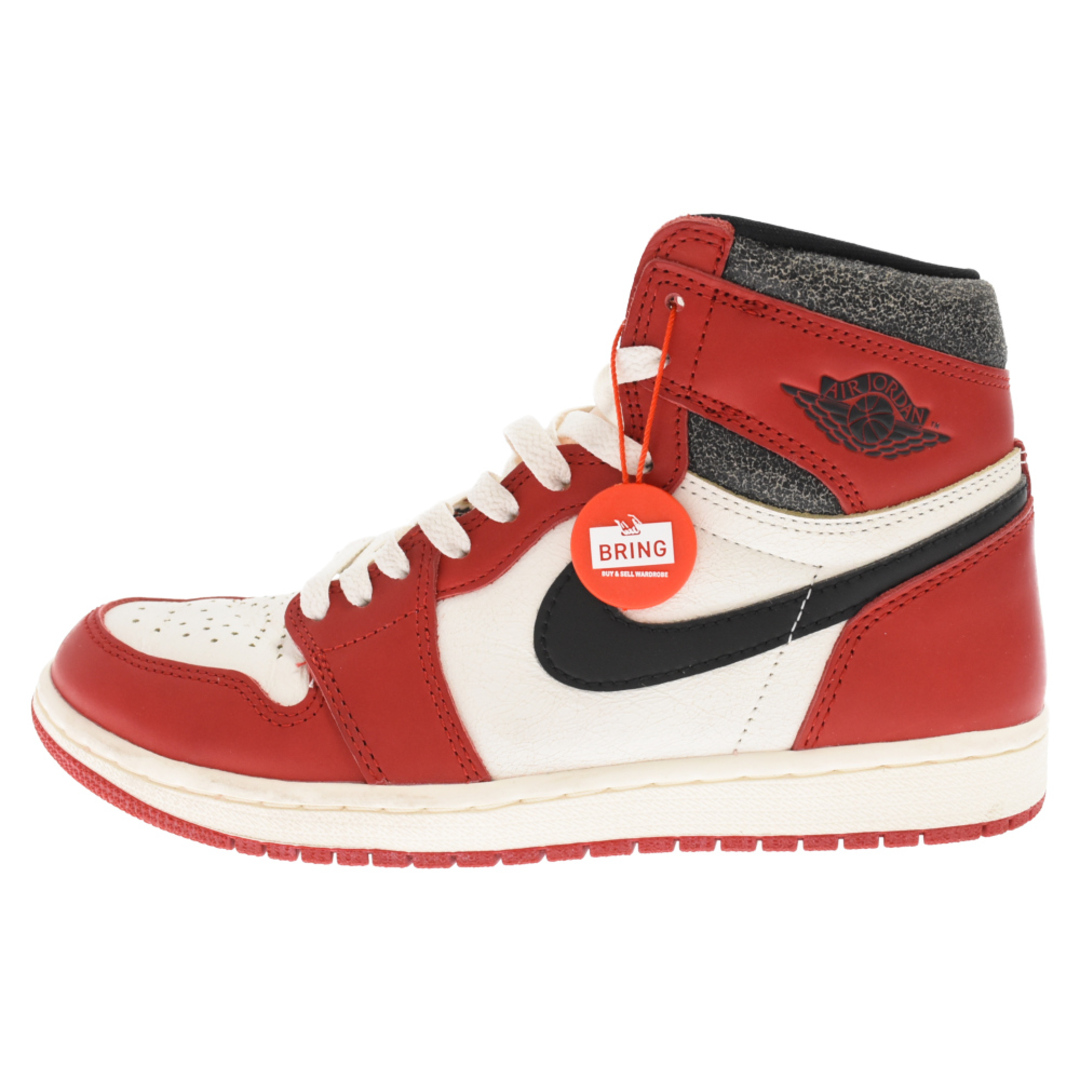 NIKE ナイキ AIR JORDAN 1 RETRO HIGH OG CHICAGO LOST & FOUND エアジョーダン1レトロハイ シカゴ ロストアンドファウンド ハイカットスニーカー DZ5485-612 US8/26.0cm レッド