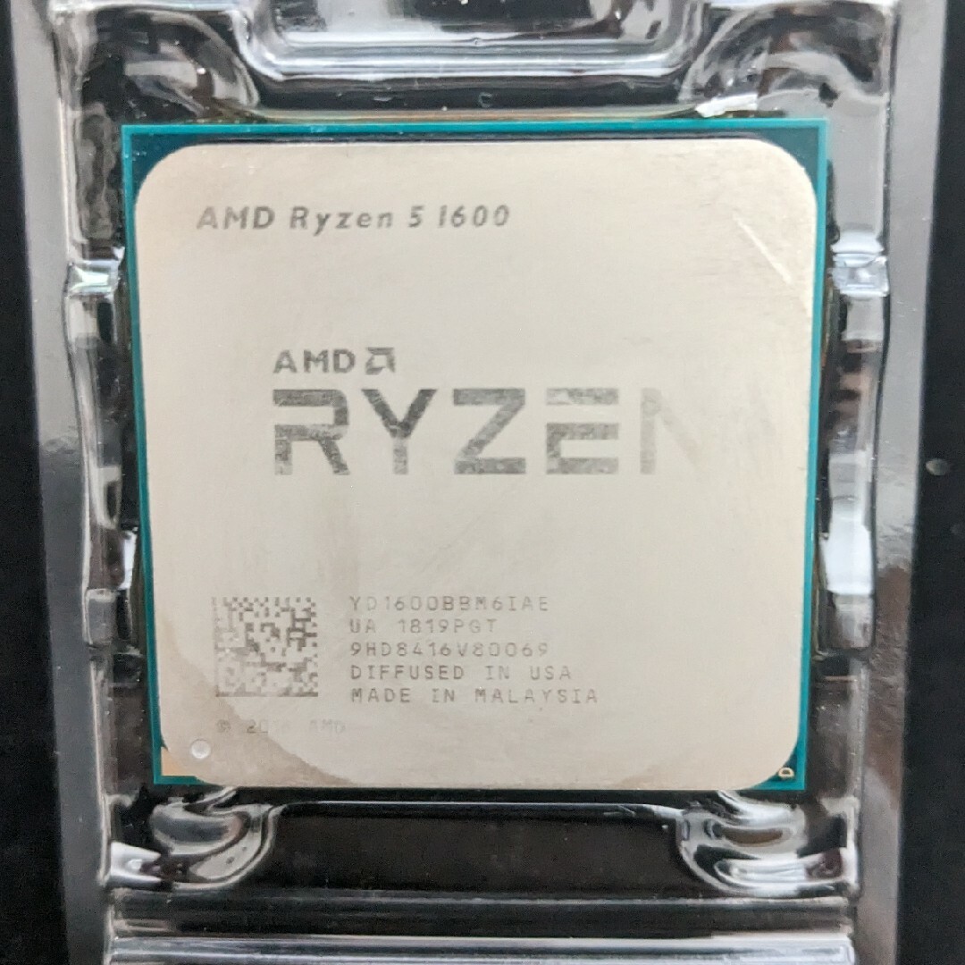 AMD(エーエムディー)のAMD Ryzen 5 1600 BOX スマホ/家電/カメラのPC/タブレット(PCパーツ)の商品写真