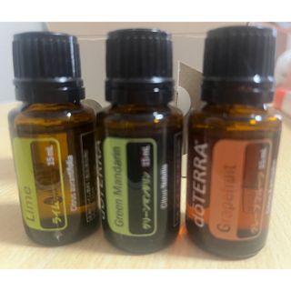 ドテラ(doTERRA)のドテラ アロマオイル 3本セット(エッセンシャルオイル（精油）)