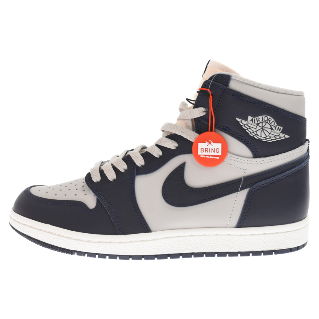 NIKE ナイキ AIR JORDAN 1 HIGH '85 College Navy エアジョーダン1 ジョージタウン ハイカットスニーカー US8.5/26.5cm BQ4422-400 ネイビー/グレー