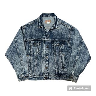 リーバイス(Levi's)の80s Levi's 70507-0520 ケミカルウォッシュ Gジャン M(Gジャン/デニムジャケット)