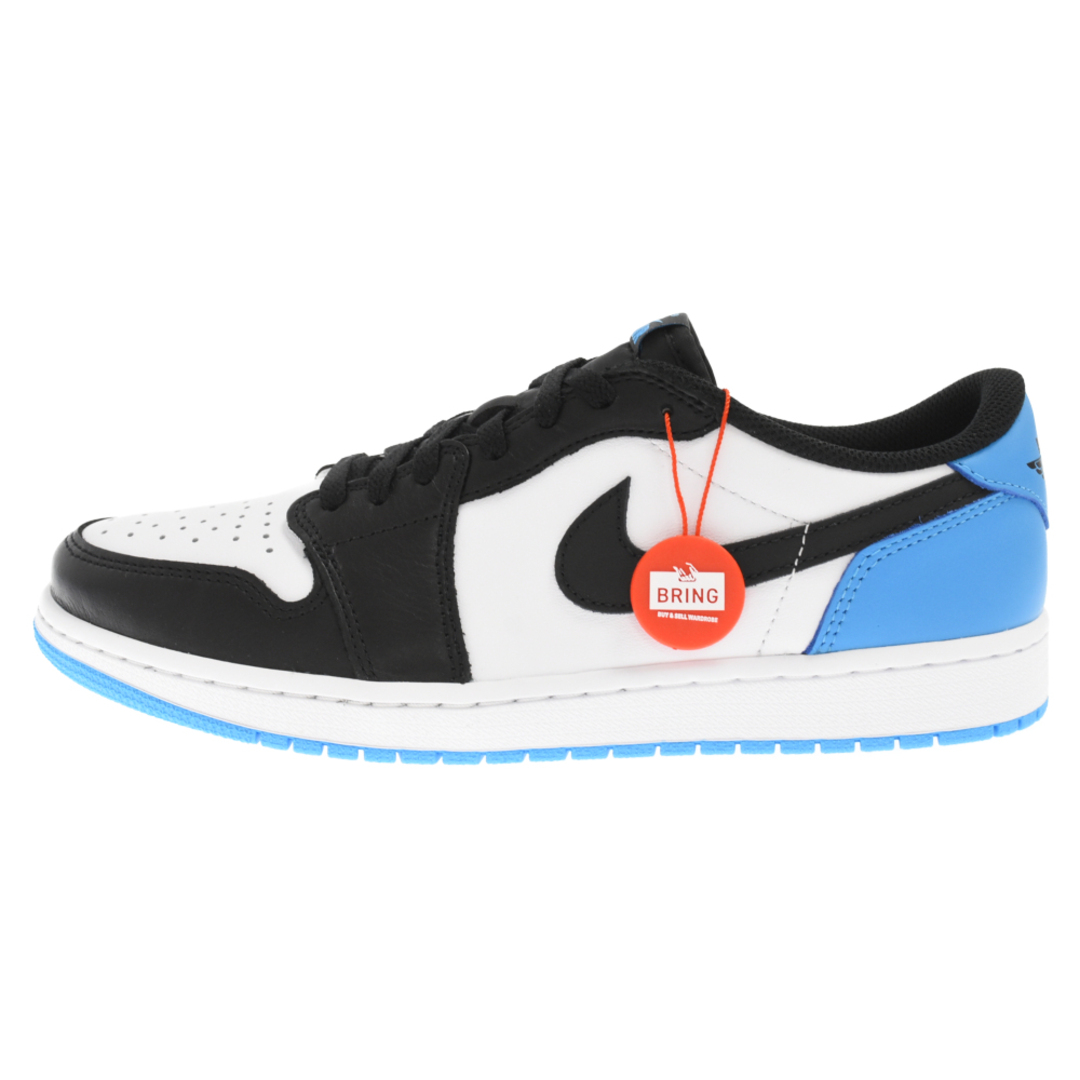 NIKE ナイキ AIR JORDAN 1 LOW OG BLACK POWDER BLUE UNC エアジョーダン1 オージー ローカットスニーカー ブルー/ブラック US10.5/28.5cm CZ0790-104