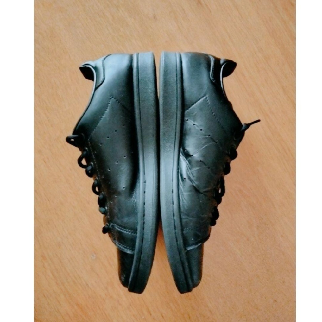 adidas　leather  Stan Smith　Black　24.5cm 4