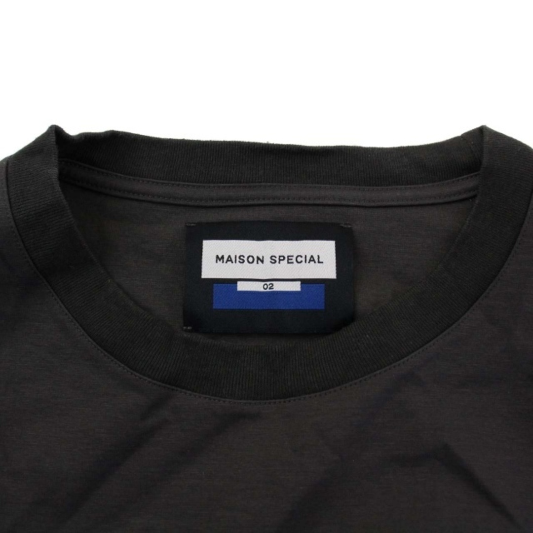 other(アザー)のMAISON SPECIAL カットソー ビックシルエット 02 グレー メンズのトップス(Tシャツ/カットソー(七分/長袖))の商品写真