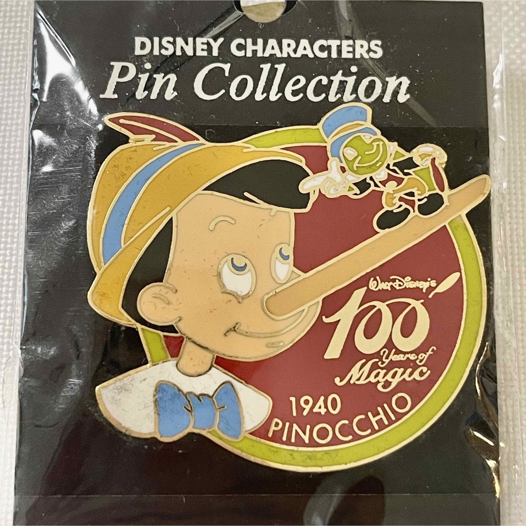 ウォルトディズニー ピノキオ ジミニークリケット ピンパッジの通販 by