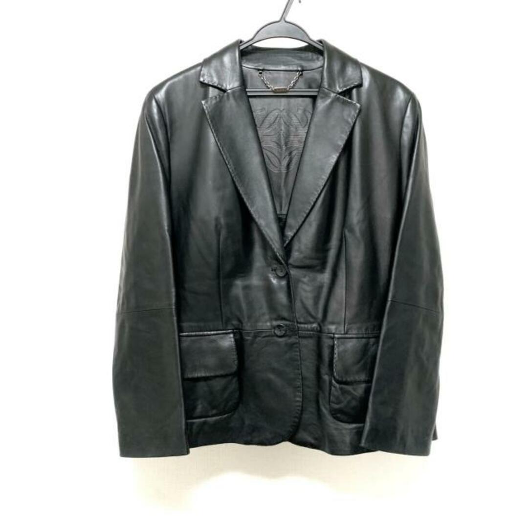 ロエベ ジャケット サイズ44美品  - 黒