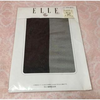 エル(ELLE)のELLE ストッキング 黒 美脚 オフィス エル パリ(タイツ/ストッキング)