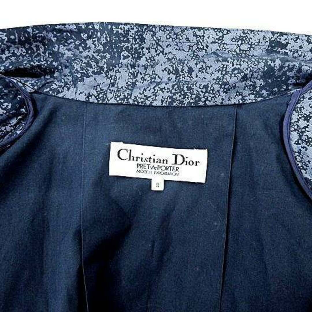 クリスチャンディオール Christian Dior コート ヴィンテージ 総柄 3