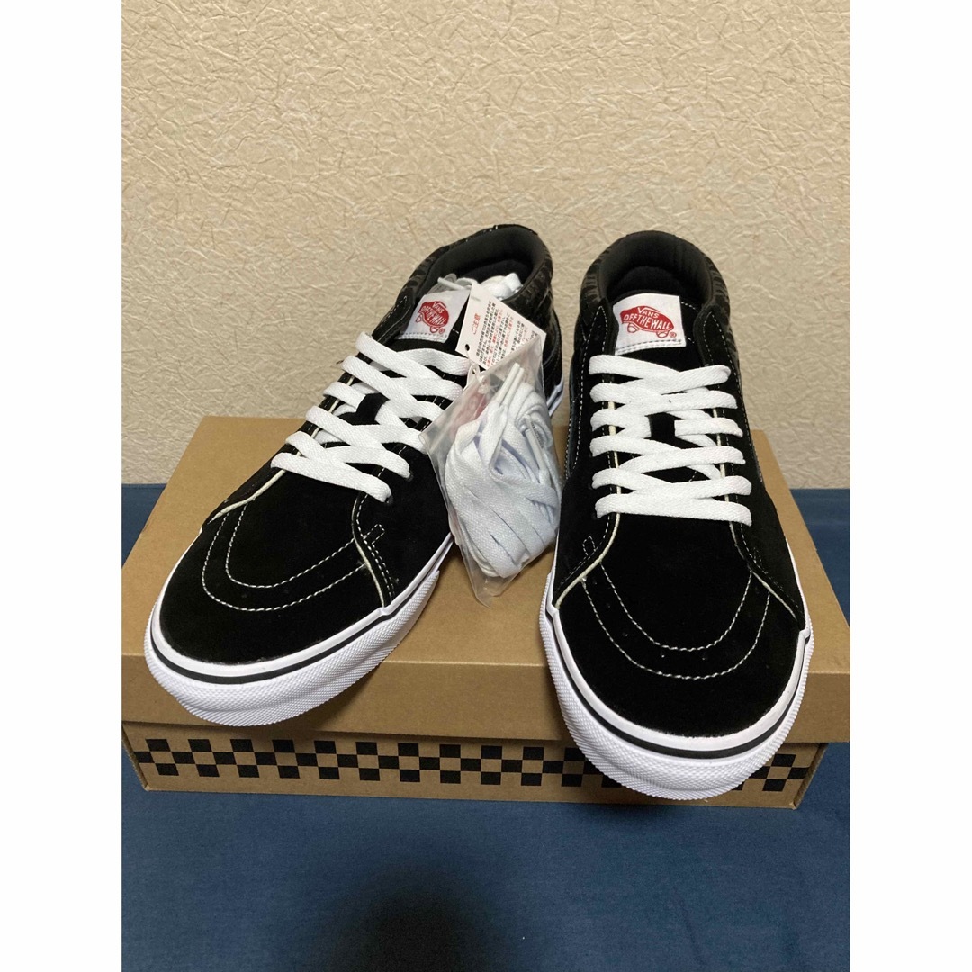 靴/シューズVANS × BUMP OF CHICKEN SK8-MID BLACK 28㎝