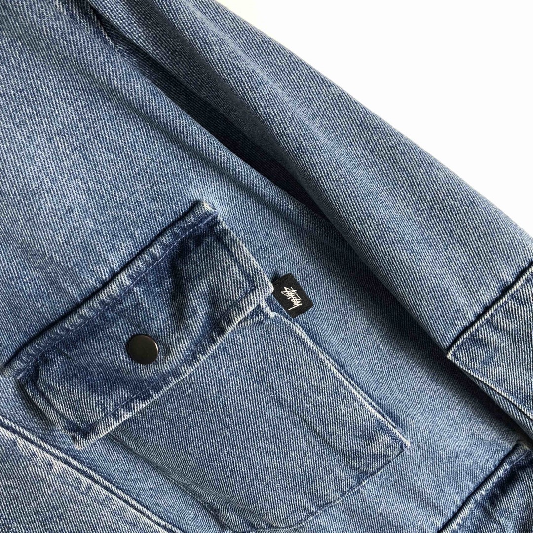 STUSSY - STUSSY ステューシー デニムジャケット ブルゾン