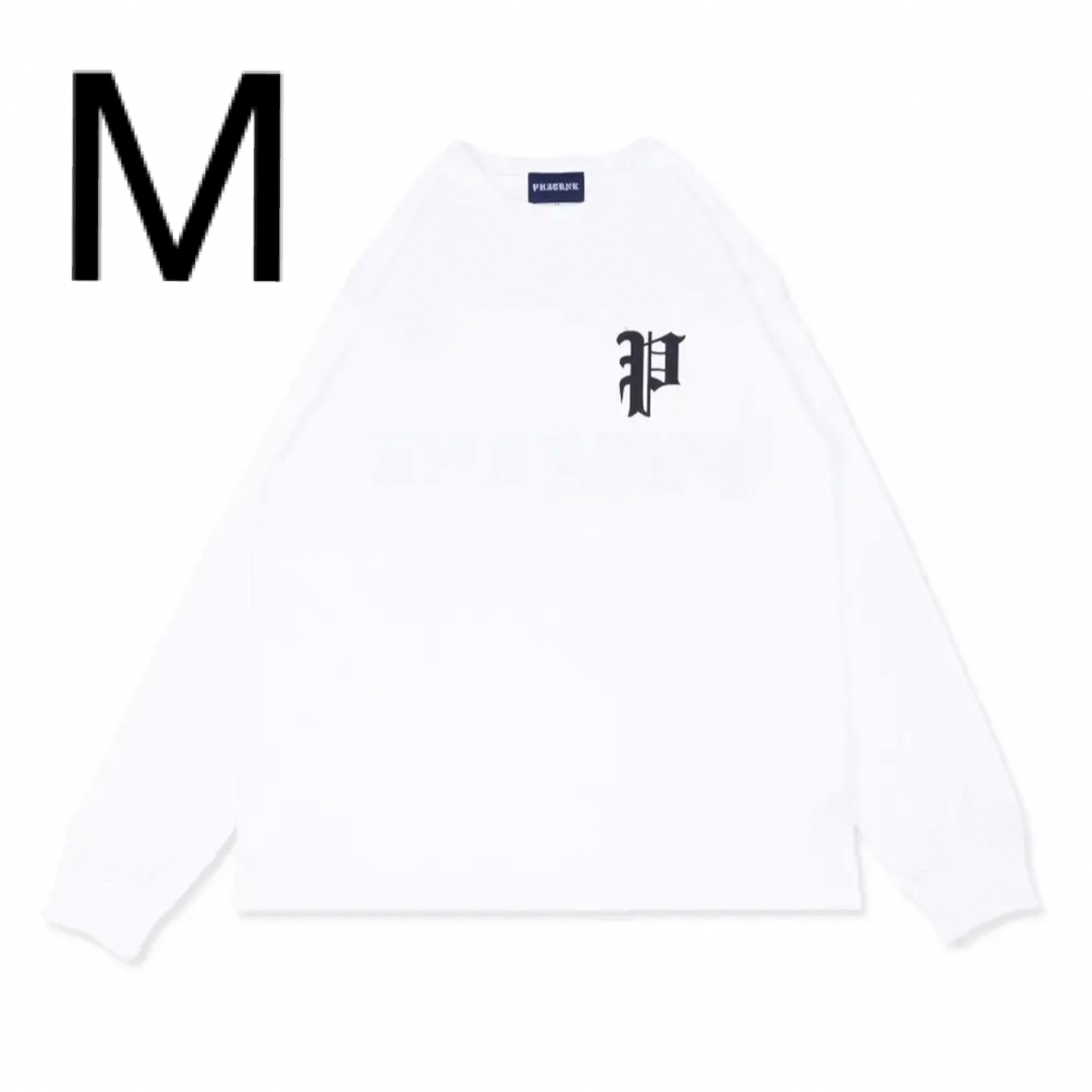 PHATRNK ファットランク Pロゴ ロンT M白色 - Tシャツ/カットソー(七分