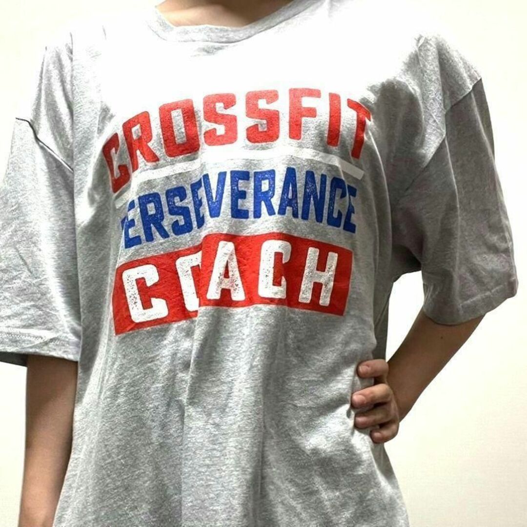 COACH グレー メンズTシャツ