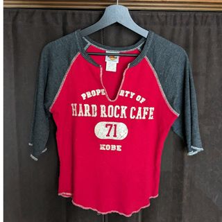 ハードロックカフェ(Hard Rock CAFE)のハードロックカフェ 神戸 KOBE レディース Ｔシャツ(Tシャツ(半袖/袖なし))