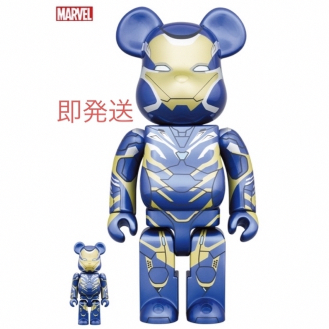 その他 BE@RBRICK - BE@RBRICK IRON MAN RESCUE SUIT 100&400