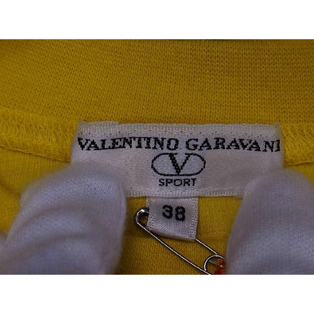 ■新品■未使用■ VALENTINO GARAVANI ヴァレンティノ ガラヴァーニ コットン100% トレーナー トップス サイズ 38 洋服 イエロー系 AR1072