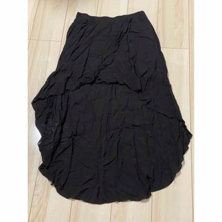 ザラ(ZARA)の【中古】ZARA スカート　ブラック(その他)