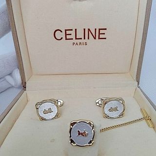 美品◆専用です◆CELINE　カフス\u0026タイタックセット