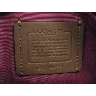 ■新品■未使用■ COACH コーチ CF343 レザー クロスボディ ショルダーバッグ 斜め掛け レディース ベージュ系 BE3357